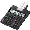 Casio CALCOLATRICE STAMPA DISPLAY LCD 12 CIFRE HR-200RCE CALCOLATRICE NERA PER UFFICIO