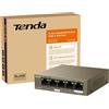 Tenda Poe Switch Desktop Parete TEG1105PD 5 Porte Gigabit 10 100 1000 Mbit PoE P