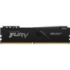 Kingston FURY Beast Memoria Ram 8GB 3200MHz DDR4 CL16 DIMM Black Kf432c16bb 8