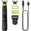 PHILIPS Regolabarba Philips One Blade QP6542/15 con lama 360° e lama di ricambio 360°