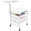 Carrello Portaoggetti per Manicure E Pedicure, Carrello Da Salone, Manicure per