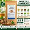 erbologica amazonas andes Tisana Polvere d'Oriente Miscela Erbe Senna Anice Menta 100 500 1000 g