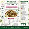 erbologica amazonas andes Camomilla Tisana Composta 15 Erbe con Valeriana Passiflora Tiglio 100g 500g 1kg