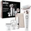 Braun Silk-Epil 9 Flex 9-360 3D Epilatore Elettrico Donna Per Epilazione Semplic