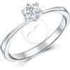 Elma Jewellery 9ct Oro Bianco Diamante Solitario Fidanzamento Anello 0.25ct 0.33ct 0.50 Carato