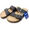 BIRKENSTOCK Sandali Birkenstock Arizona neri Vegan ciabatte in sintetico taglia 43 stretta