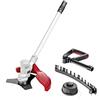AL-KO - Decespugliatore asta dritta a batteria - 40V max. /5,0Ah, taglio lama 23cm,filo 30cm. Batteria non inclusa. Necessario MT 40 Li.