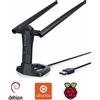 BrosTrend Technology LLC BrosTrend Linux Chiavetta WiFi USB a Lunga Portata 1200 Mbps, Dual Band 5 GHz 86