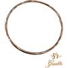 Bracciale Rigido in ORO ROSA Lucido Diametro 7cm 18 KT 750% List. 585€