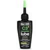 Muc-Off C3 Ceramic Wet Chain Lube, 50 ml - Grasso Ceramico per Catena di Alta Qualità, Lubrificante Catena Bici con Colorante Tracciante UV - Formulato per Climi Asciutti e Polverosi