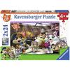 Ravensburger-44 Gatti Puzzle per Bambini, Multicolore, 05012 (w5w)