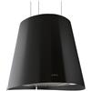 ELICA PRF0071970D - PRF0071970C JUNO BK/F 51 CAPPA AD ISOLA SOSPESA 51 CM NERO