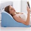 NOFFA Cuscini da Lettura a Cuneo in Memory Foam Cuscino Gambe per Letto e Divano
