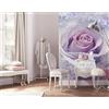 Komar X4-020 Fotomurale, Bianco, Blu, Rosa, 200 x 260 cm (Breite x Höhe)