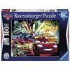 Ravensburger 10520 - Cars Neon Racers Disney, Puzzle 100 pezzi XXL (a2R)