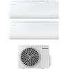 Samsung Climatizzatore Dual Split Inverter 12+12 Btu A+++/A++ Luzon S2