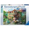 Ravensburger - Puzzle La villa attraverso i secoli, 2000 Pezzi, Puzzle (H2x)
