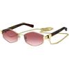 Marc Jacobs 496/S - NOA 3X - Occhiali da Sole Donna - Oro/Rosa Sfumato