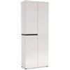 Stilio Mobile Scarpiera 3 Ante 80x34x200 cm Bianco