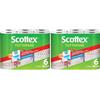 Scottex Tutto Fare, Carta Da Cucina, Morbida e Resistente, Ultra assorbente, Con carta certificata FSC, 12 Maxi Rotoli (6 x 2)
