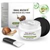 Miioto Crema Viso Antirughe, Crema Antirughe Donna con Bava di Lumaca e Acido (A3t)