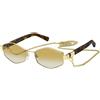 Marc Jacobs 496/S - LPE 06 - Occhiali da Sole Donna - Oro/Giallo Sfumato