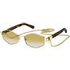 Marc Jacobs 496/S - LPE 06 - Occhiali da Sole Donna - Oro/Giallo Sfumato
