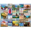 Ravensburger Collage Costiero, Puzzle 1500 pezzi, Relax, Puzzles da (F7Q)