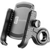 cellularline | Rider Steel - Universale - Supporto Porta Smartphone in Alluminio