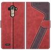 MOBESV Custodia LG G4, Cover a Libro LG G4, Custodia in Pelle LG G4 (e6P)