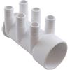 Magic Plastics Magic 0367-20 2" Slip X Dead End 6-Port Manifold