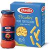 Barilla Pasta Mini Tortiglioni Piccolini + Sugo Salsa Classica, con Pomodoro e Olio Extra Vergine di Oliva