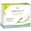 Organyc Assorbenti femminili in 100% cotone biologico certificato per la notte, flusso più pesante, super assorbenza, 28 pezzi