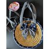 Winx borsina in paglia rotonda winx bambina borsetta 17x7,5