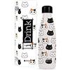 IDRINK I-Drink - Borraccia Termica in Acciaio 350/500/750/1000 ML (500 ML, Cat)