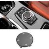 Jaronx Jaroxn Compatibile con BMW iDrive Pomello di Ricambio Multimedia iDrive Pulsante Manopola di Controllo per 1' F20 F21/3' F30 F31 F34 GT/5' F07 F10 F11/7' F01 F02 F04/X3 F25 Series, iDrive Button Cover