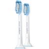 Philips Spazzolino ricambio SONICARE S Sensitive White (2pz) HX6052 87