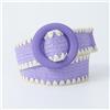 Cinture Decorative Con Fibbia Rotonda In Colori Caramella. Cinture +