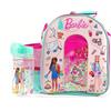 ODS Zaino Borsa 2in1 Barbie con Borraccia e Tracolla Porta Merenda Bambina