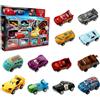 Suehbexf 12 Pezzi di Giocattoli Cars, Set di Macchinine Giocattolo, Mini Macchinine per B