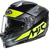 HJC Helmets Casco moto HJC RPHA 70 DEBBY MC4H, Nero/Giallo, M