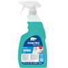 SANITEC igiene sicura Sanitec, Igienikal, Detergente Disincrostante Profumato a Base di Acido Fosforico e Acido Citrico, Rimuove Sporco, Calcare e Residui di Sapone da Tutte le Superfici, Made in Italy, Flacone 750 ml