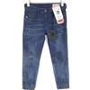 Diesel Jeans Donna DIESEL D-Rifty 0870I W26/L32 Blu Slim Stretchy Vita Bassa Con Zip