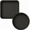 Terryshop74® Set 2 Teglie per Friggitrice ad Aria - 1 Quadrata 20,4x20,4x5 cm +
