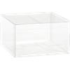 F. Caruso 50 scatole bomboniere trasparenti pvc 10x10x5 cm FCA-PVC56-50