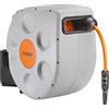 Claber Rotoroll Evolution 30m, Avvolgitubo automatico per installazione a parete dotato di slow rewind