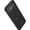 Charmast Powerbank 10400mAh, USB C Caricabatterie Portatile con LED Digitale Display Batt
