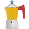 Foodesign Caffettiera Moka Cocca 3 Tazze, design moderno, per gas e induzione, c