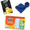 Swiffer Duster 66 Piumini Ricariche + 5 Ricambi 3d Catturapolvere +1 Microfibra