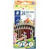 Staedtler WOPEX Noris - Pastelli, 24 colori assortiti (C1J)